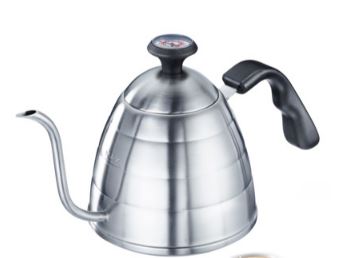 CHALEIRA BICO CISNE C/TERMOMETRO INOX